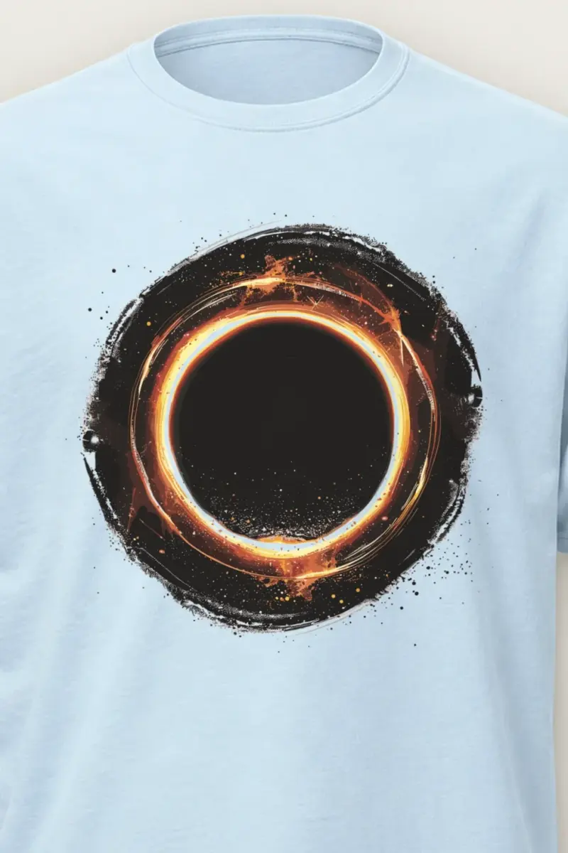 "Ember Portal" Heavyweight Unisex Crewneck T-shirt