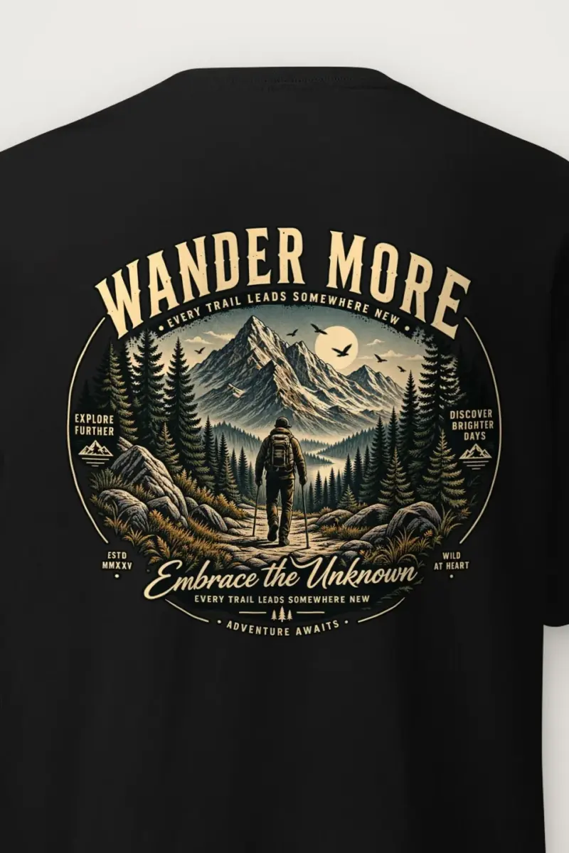 "Embrace The Unknown" Heavyweight Unisex Crewneck T-shirt