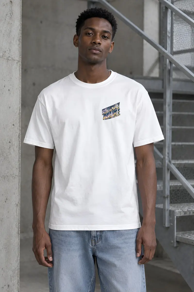 "Emotionally Available Above Treeline" Heavyweight Unisex Crewneck T-shirt