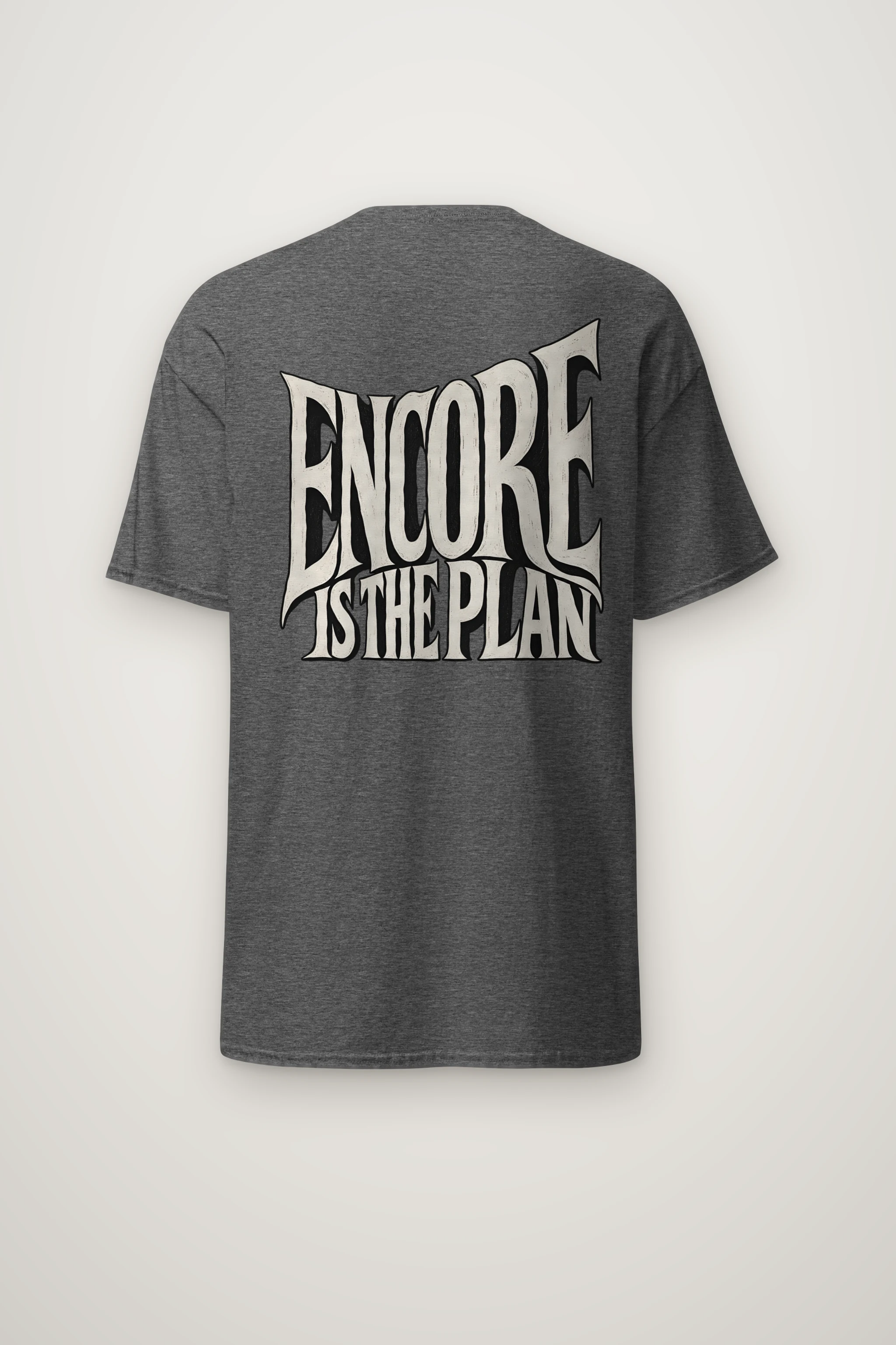 "Encore Is the Plan" Heavyweight Unisex Crewneck T-shirt