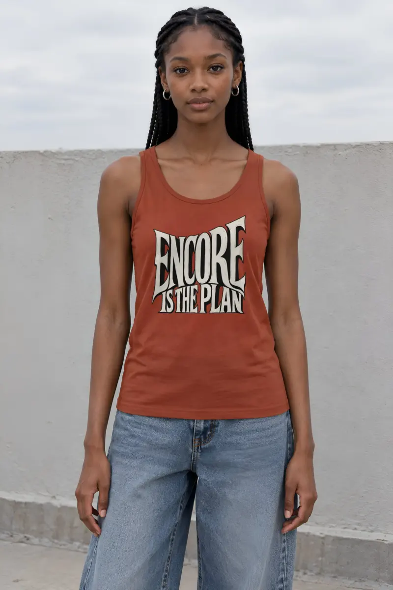 "Encore Is the Plan" Unisex Jersey Tank