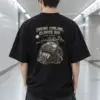"Engine Cooling, Gloves Off" Men's Oversized Heavyweight Crewneck T-Shirt