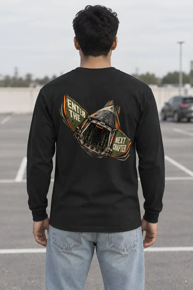 "Enter the Next Chapter" Unisex Longsleeve T-shirt