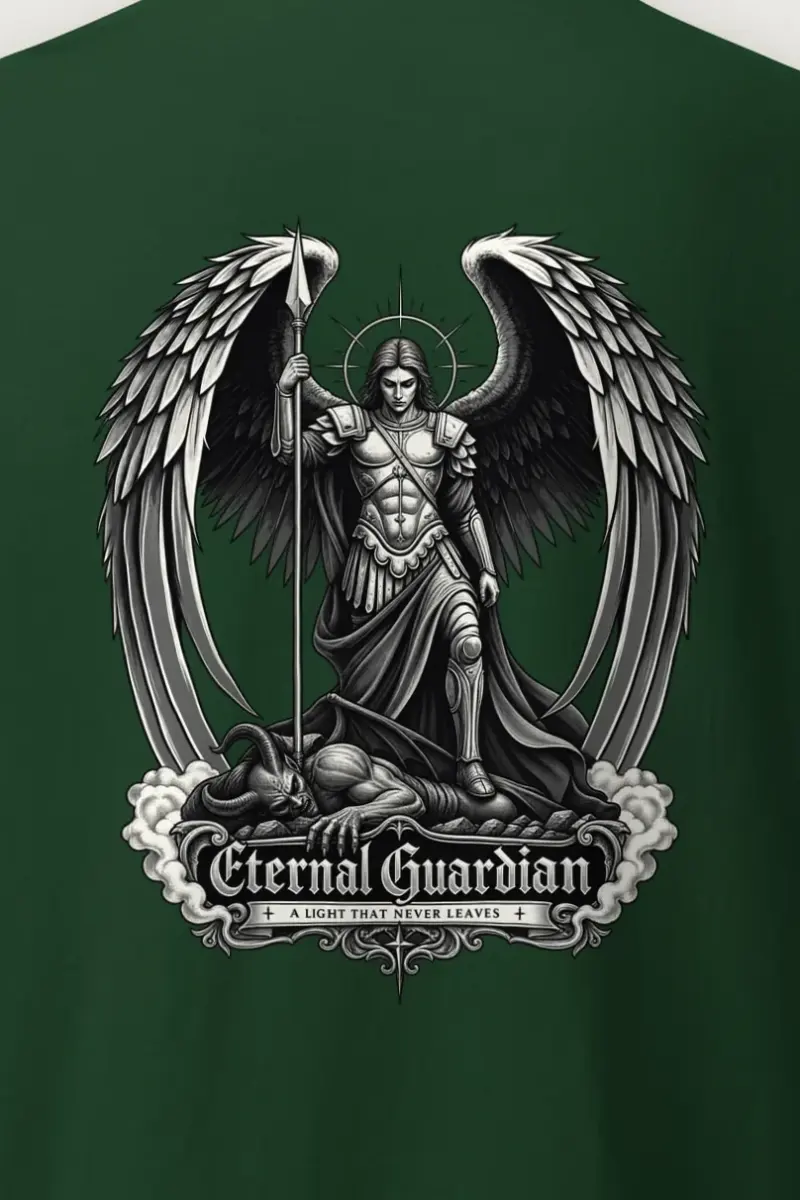 "Eternal Guardian" Heavyweight Unisex Crewneck T-shirt