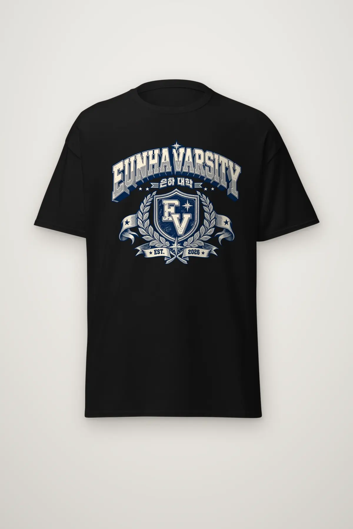 "Eunha Varsity" Heavyweight Unisex Crewneck T-shirt