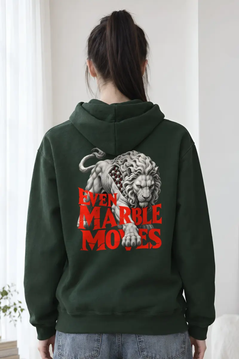“Even Marble Moves” Heavy Blend Unisex Pullover Hoodie