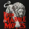 "Even Marble Moves" Heavyweight Unisex Crewneck T-shirt