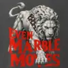 "Even Marble Moves" Men's Oversized Heavyweight Crewneck T-Shirt
