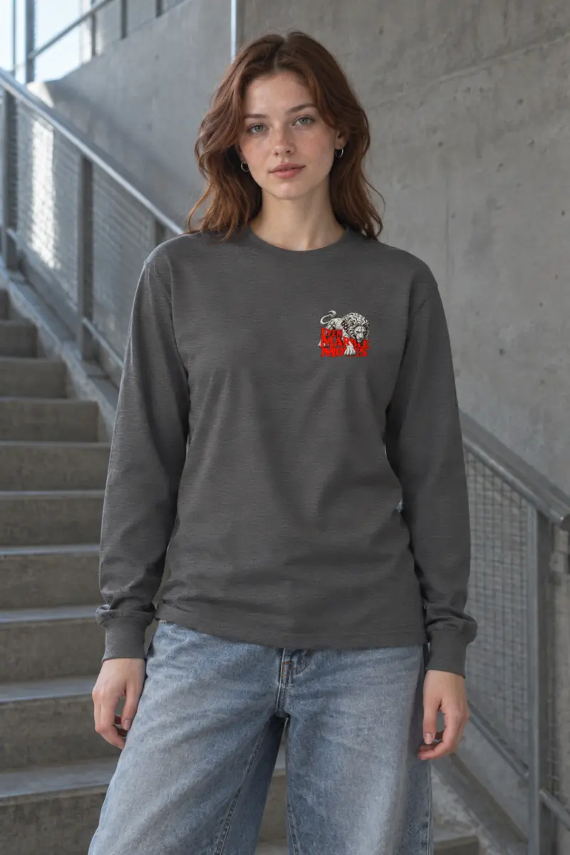 "Even Marble Moves" Unisex Longsleeve T-shirt