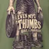 "Even My Thumbs Have A Program" Heavy Blend Unisex Crewneck Sweatshirt