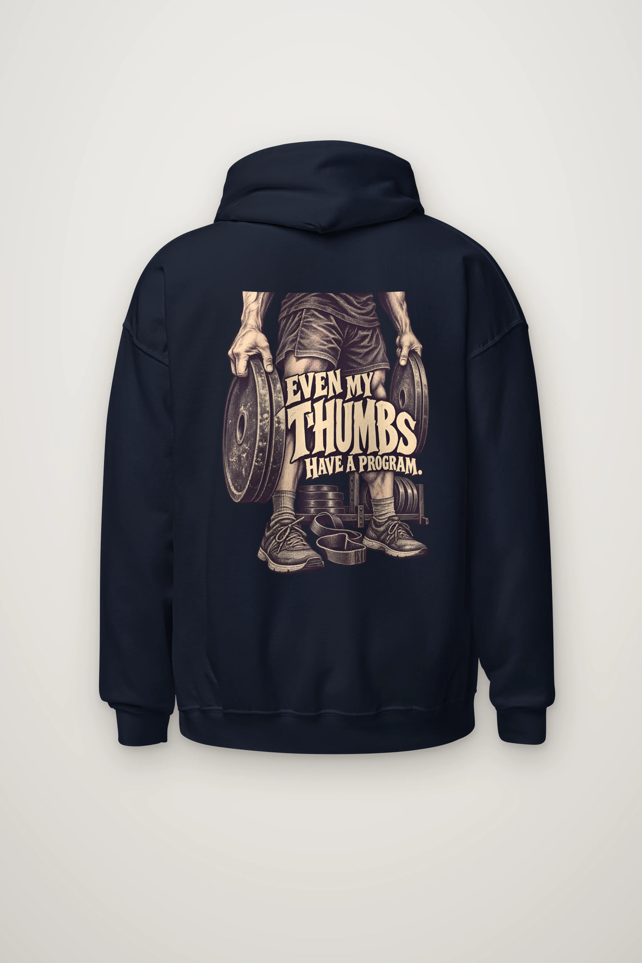 "Even My Thumbs Have a Program" Heavy Blend Unisex Pullover Hoodie