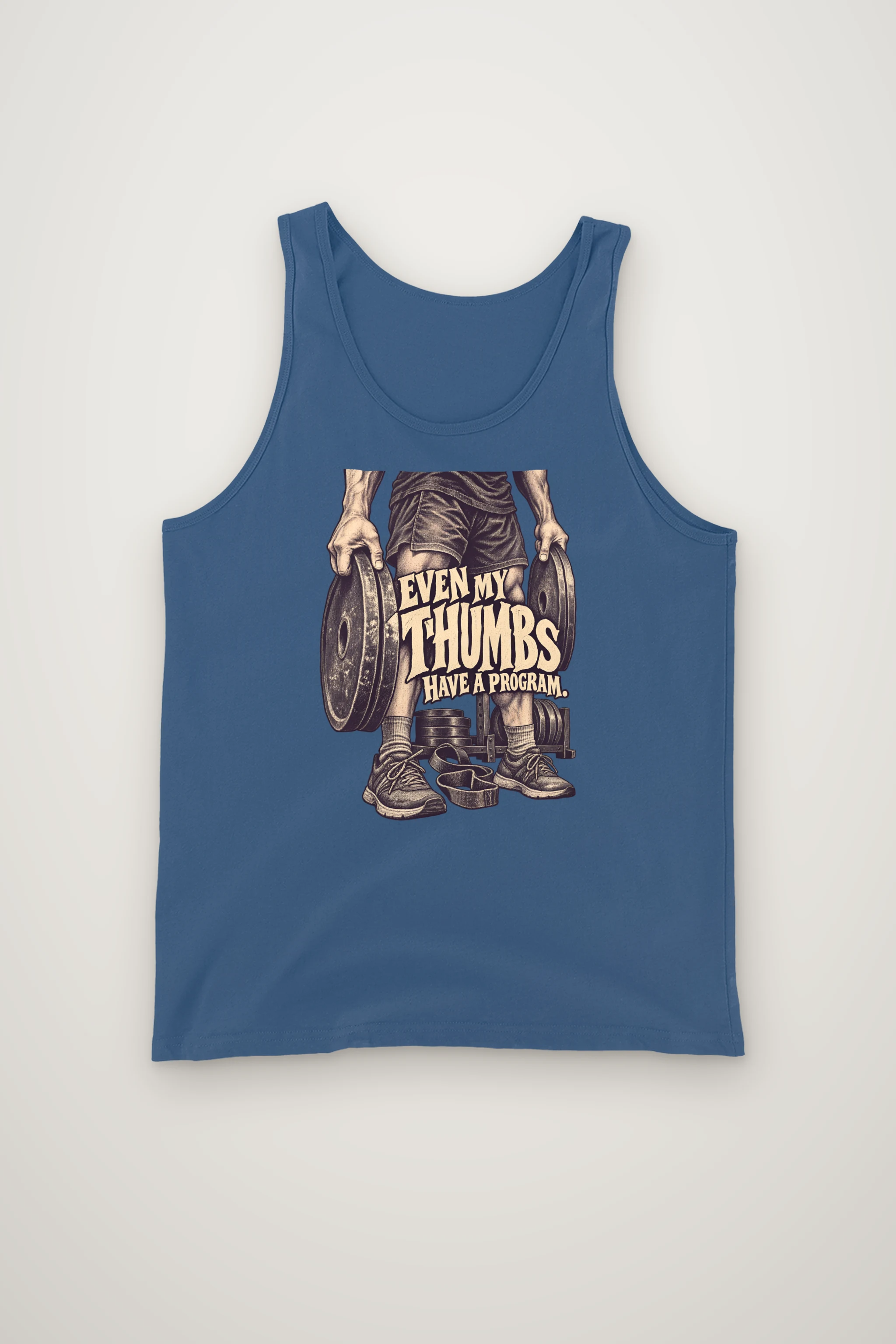 "Even My Thumbs Have a Program" Unisex Jersey Tank