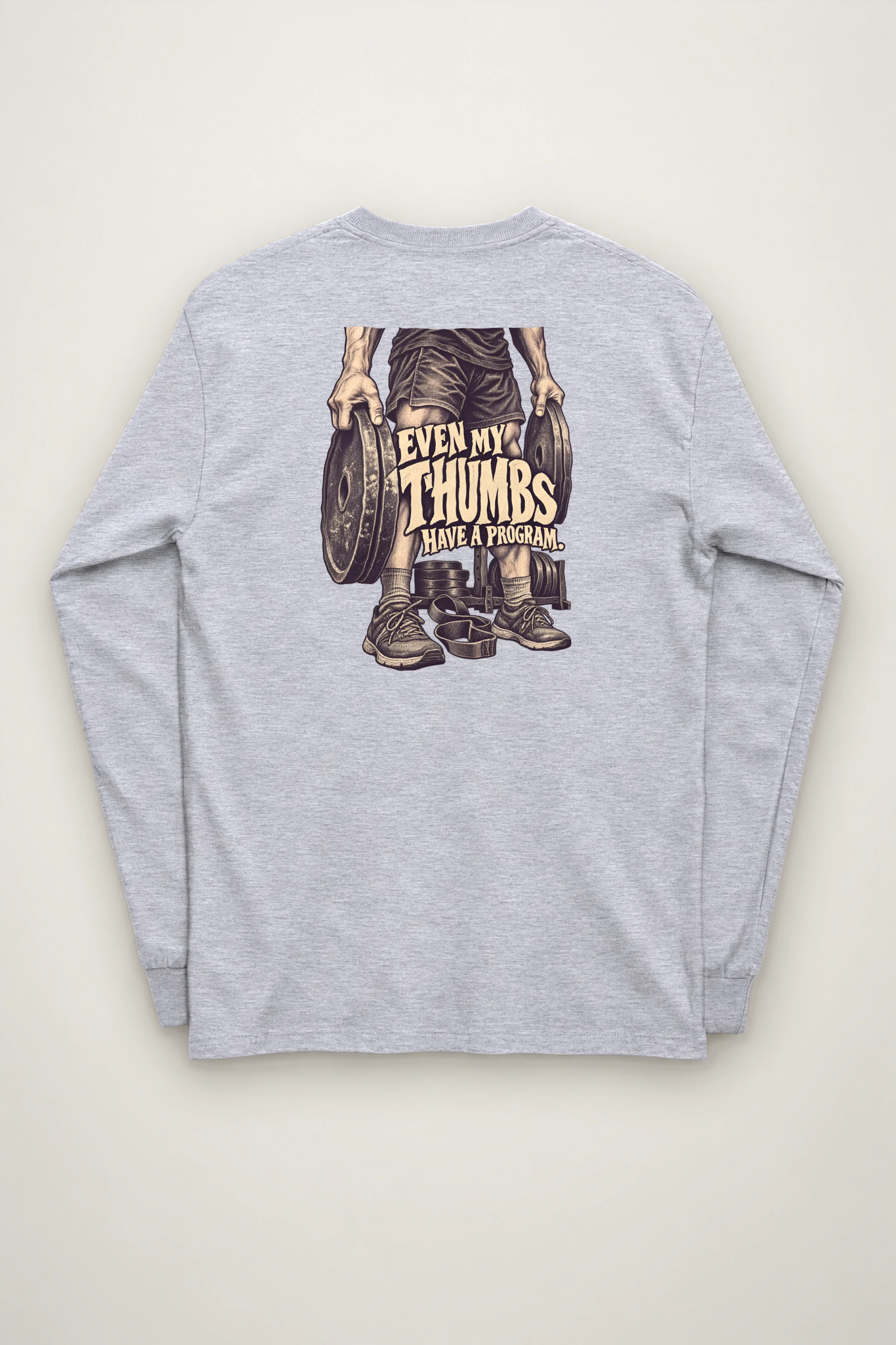 "Even My Thumbs Have a Program" Unisex Longsleeve T-shirt