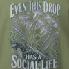 "Even This Drop Has a Social Life" Heavy Blend Unisex Crewneck Sweatshirt