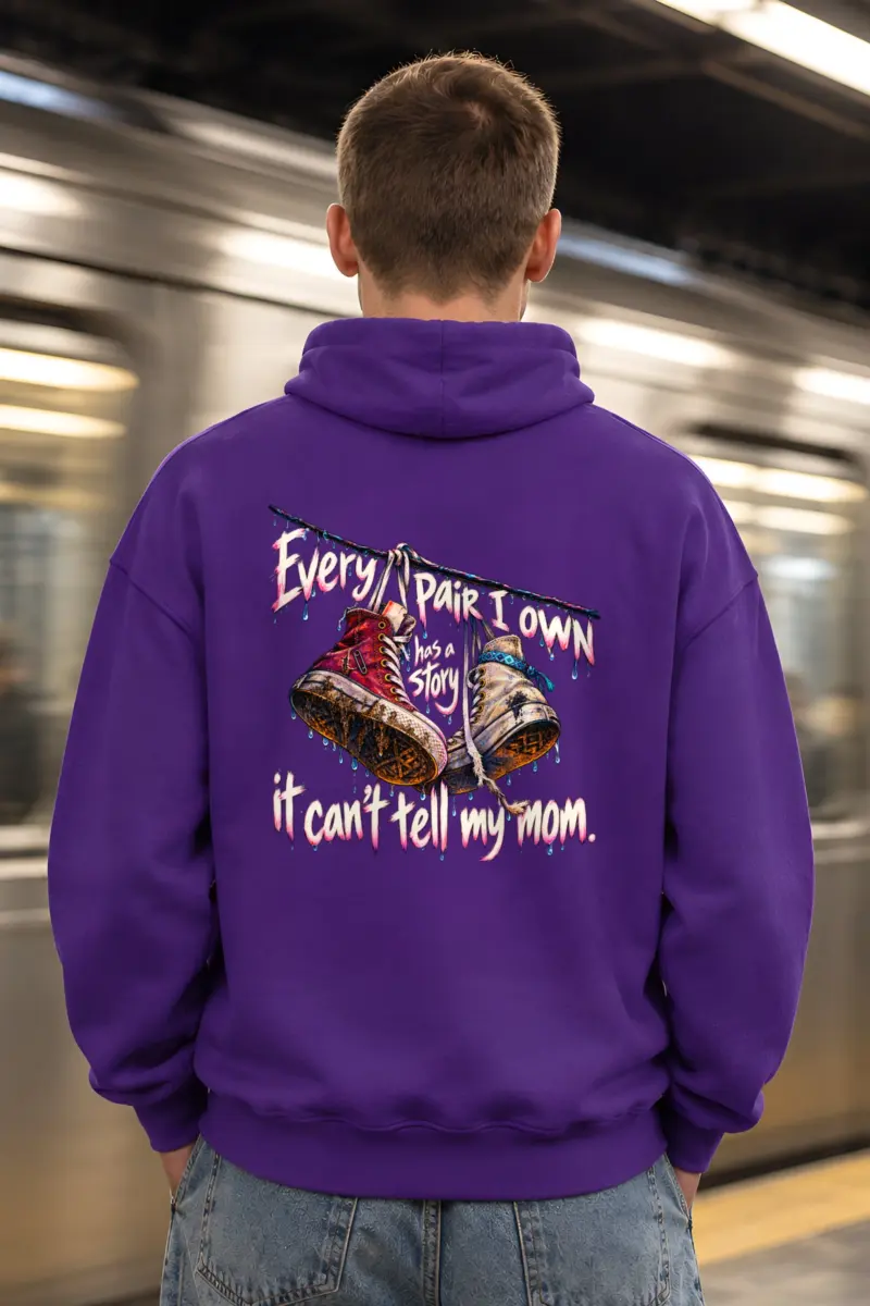 “Every Pair Has a Story” Unisex Pullover Hoodie