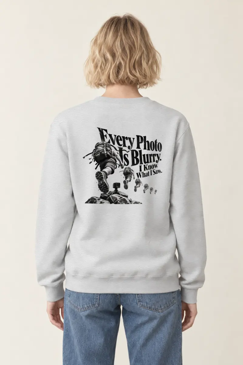 “Every Photo Is Blurry” Heavy Blend Unisex Crewneck Sweatshirt
