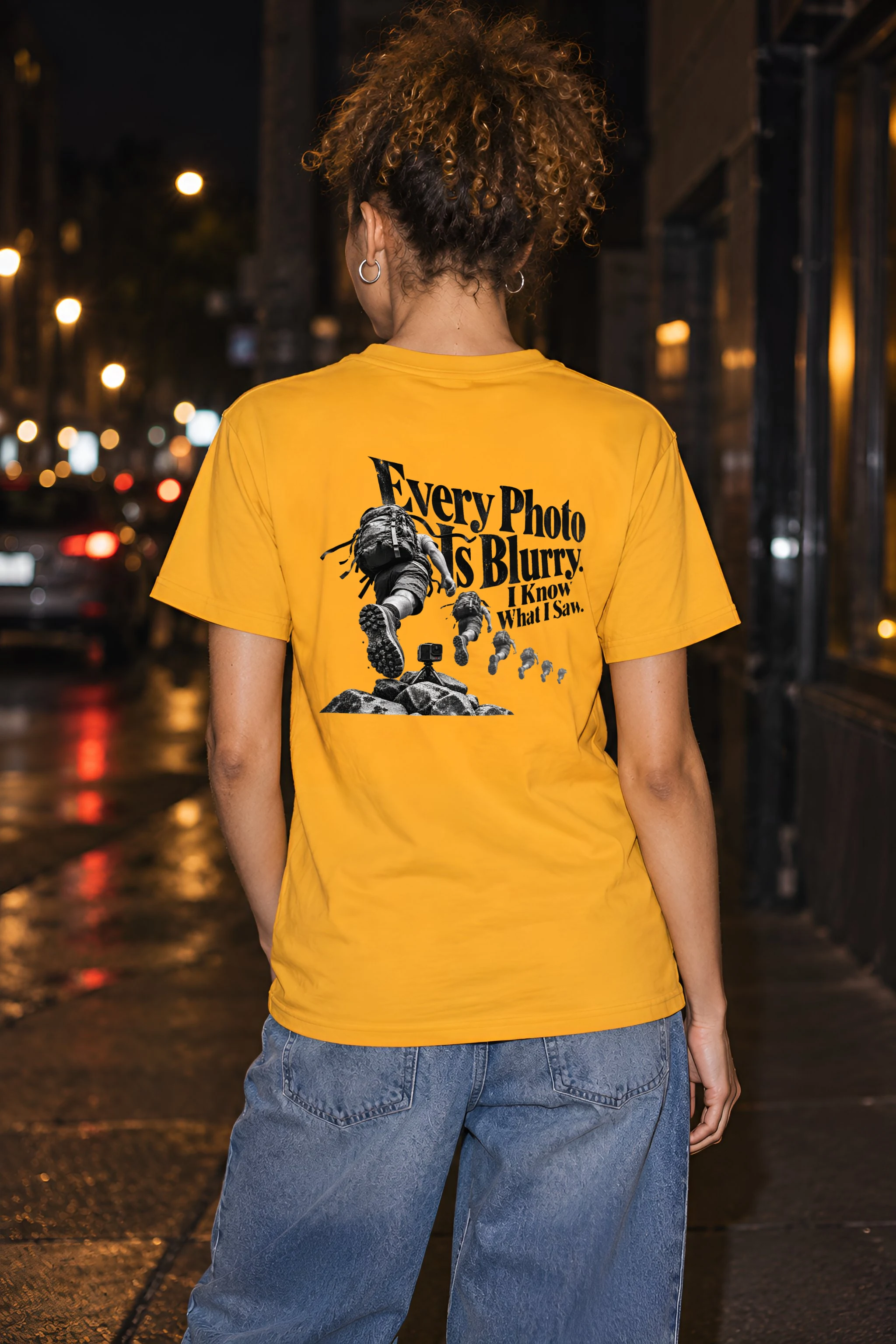 "Every Photo Is Blurry" Heavyweight Unisex Crewneck T-shirt