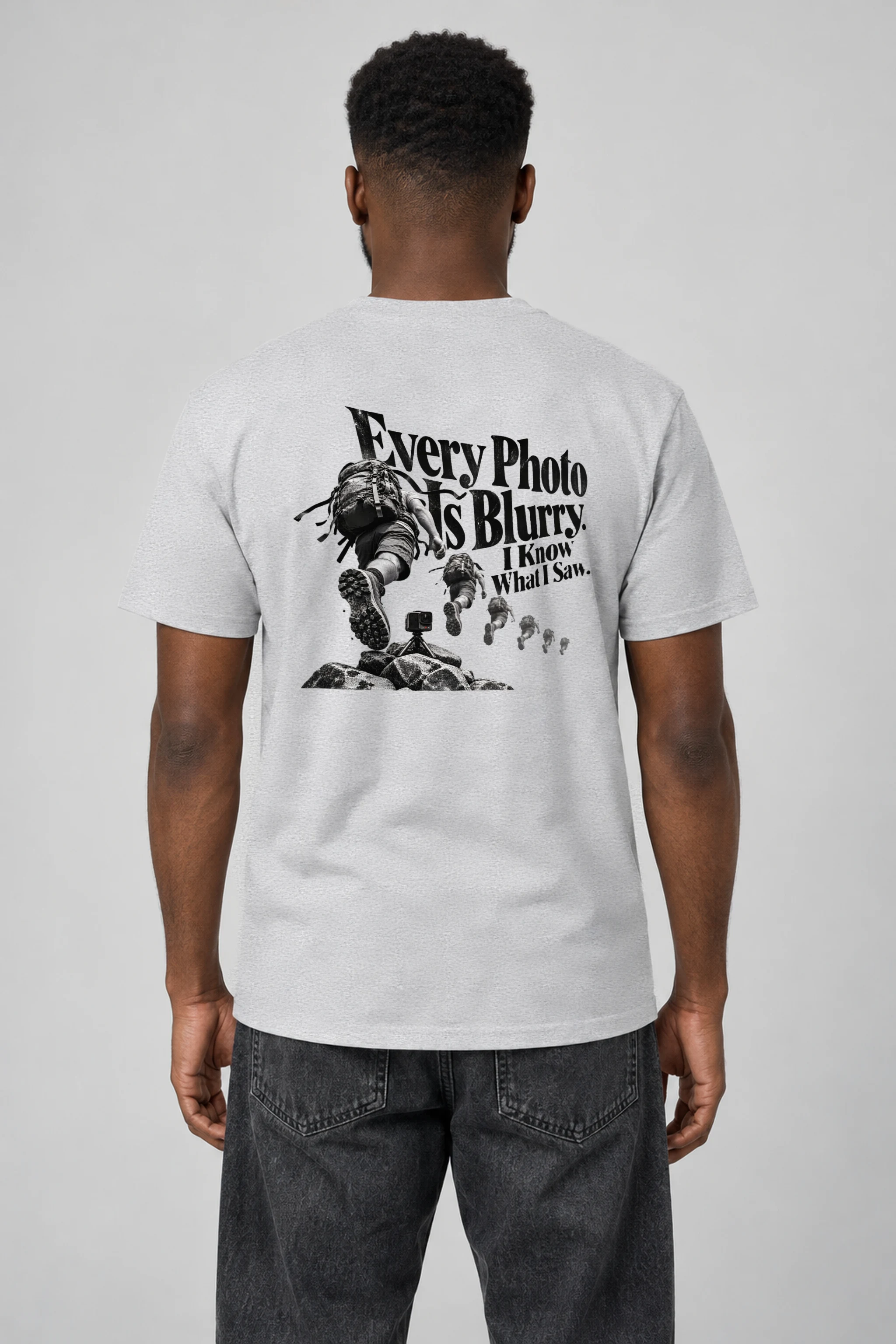 "Every Photo Is Blurry" Heavyweight Unisex Crewneck T-shirt