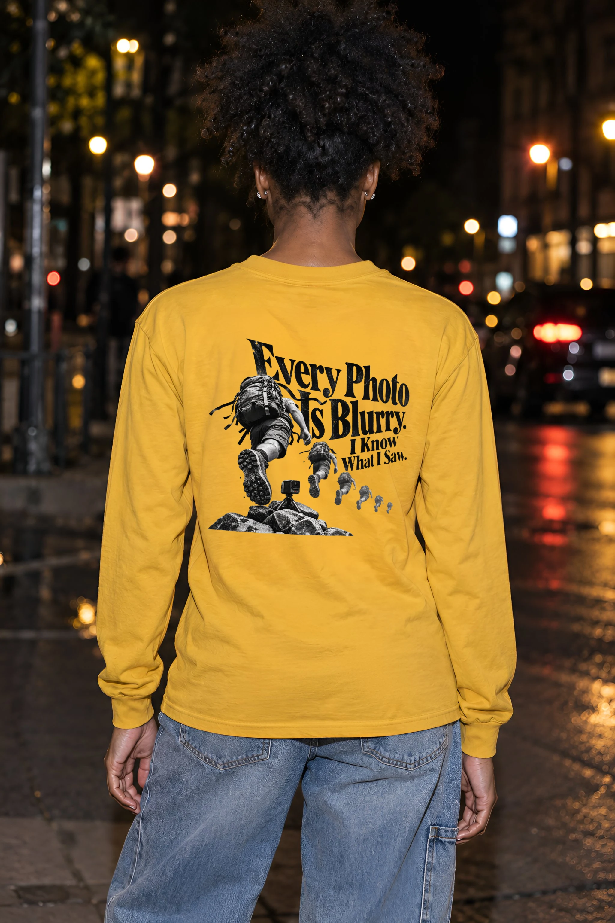 "Every Photo Is Blurry" Unisex Longsleeve T-shirt