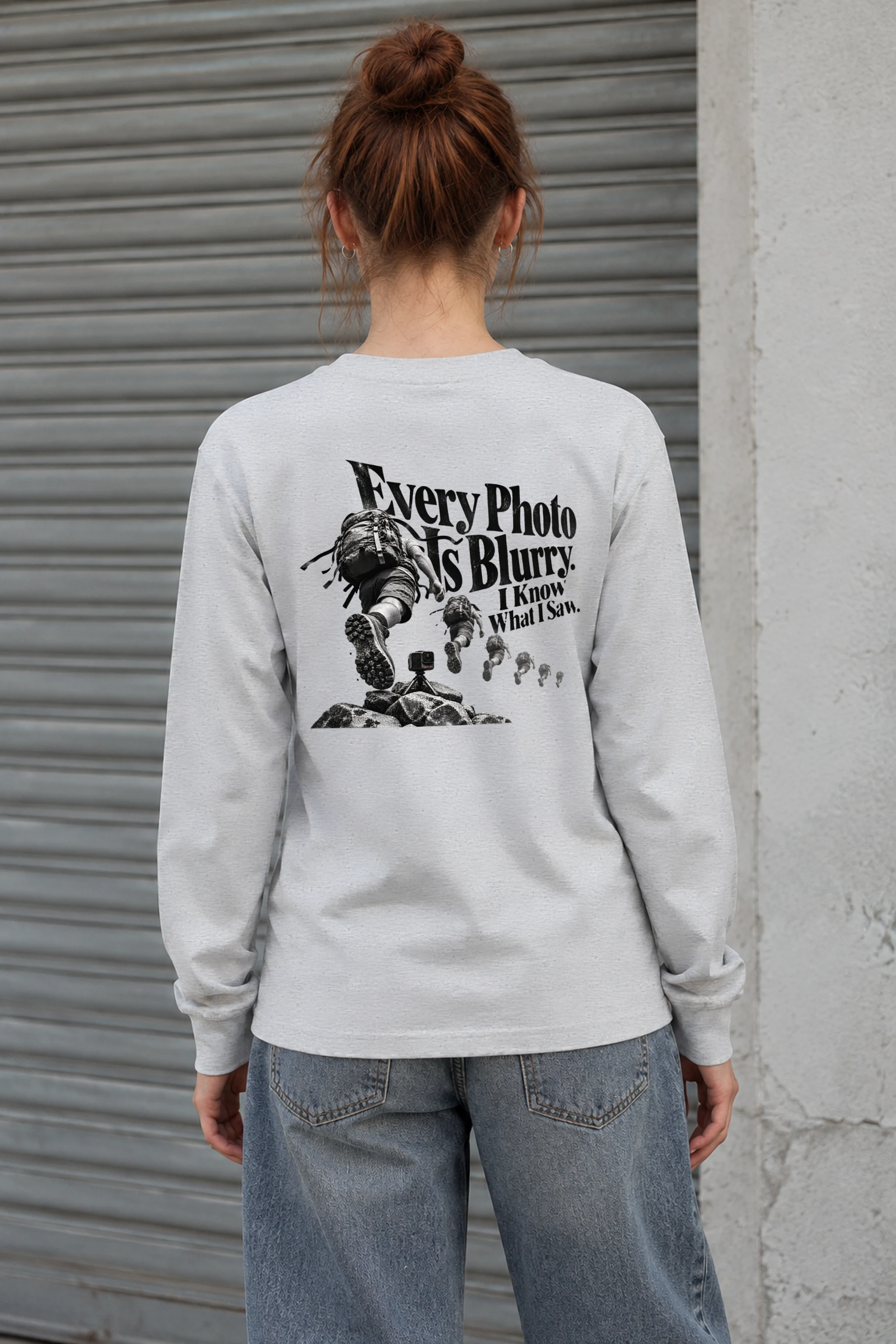 "Every Photo Is Blurry" Unisex Longsleeve T-shirt