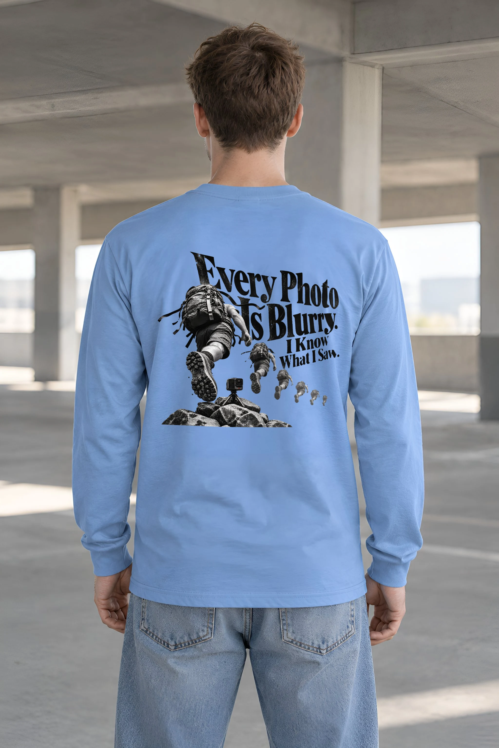 "Every Photo Is Blurry" Unisex Longsleeve T-shirt
