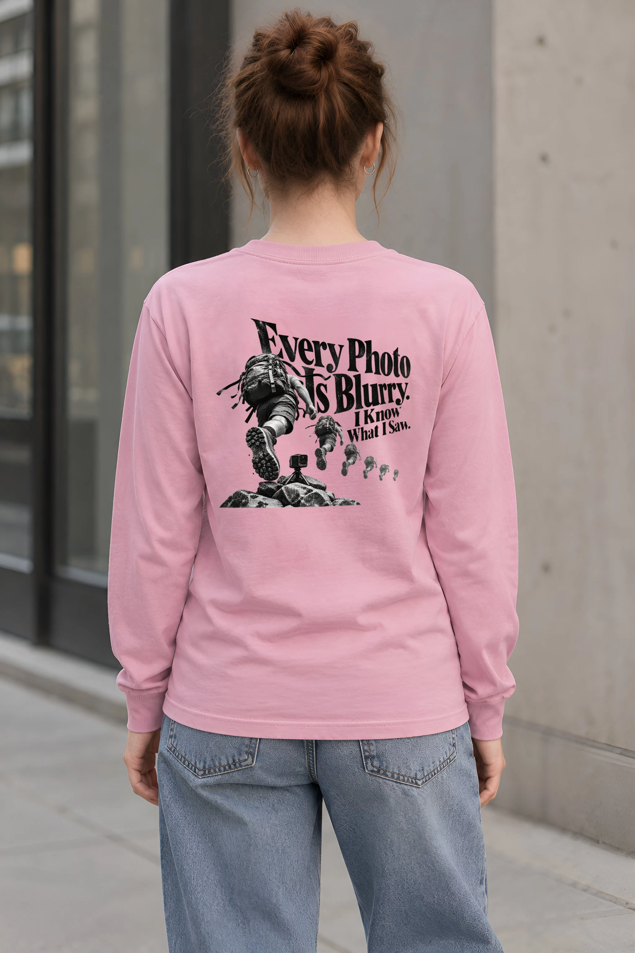 "Every Photo Is Blurry" Unisex Longsleeve T-shirt