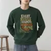 "Every Rustle Sounds Bigger Alone" Heavy Blend Unisex Crewneck Sweatshirt