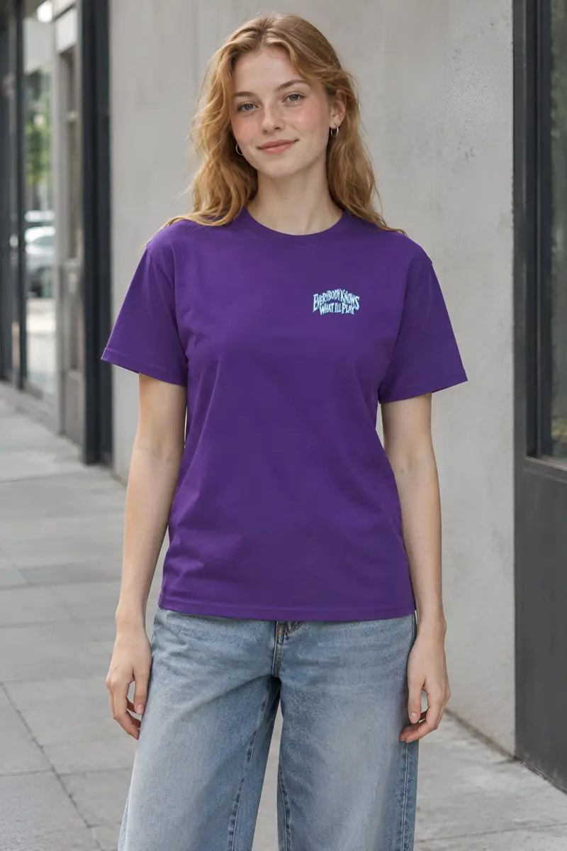 "Everybody Knows What I'll Play" Heavyweight Unisex Crewneck T-shirt