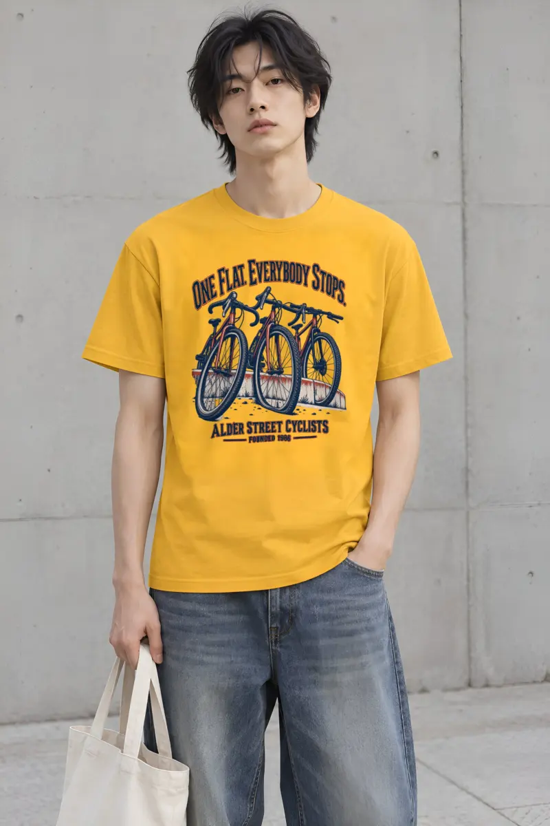 "Everybody Stops" Heavyweight Unisex Crewneck T-shirt