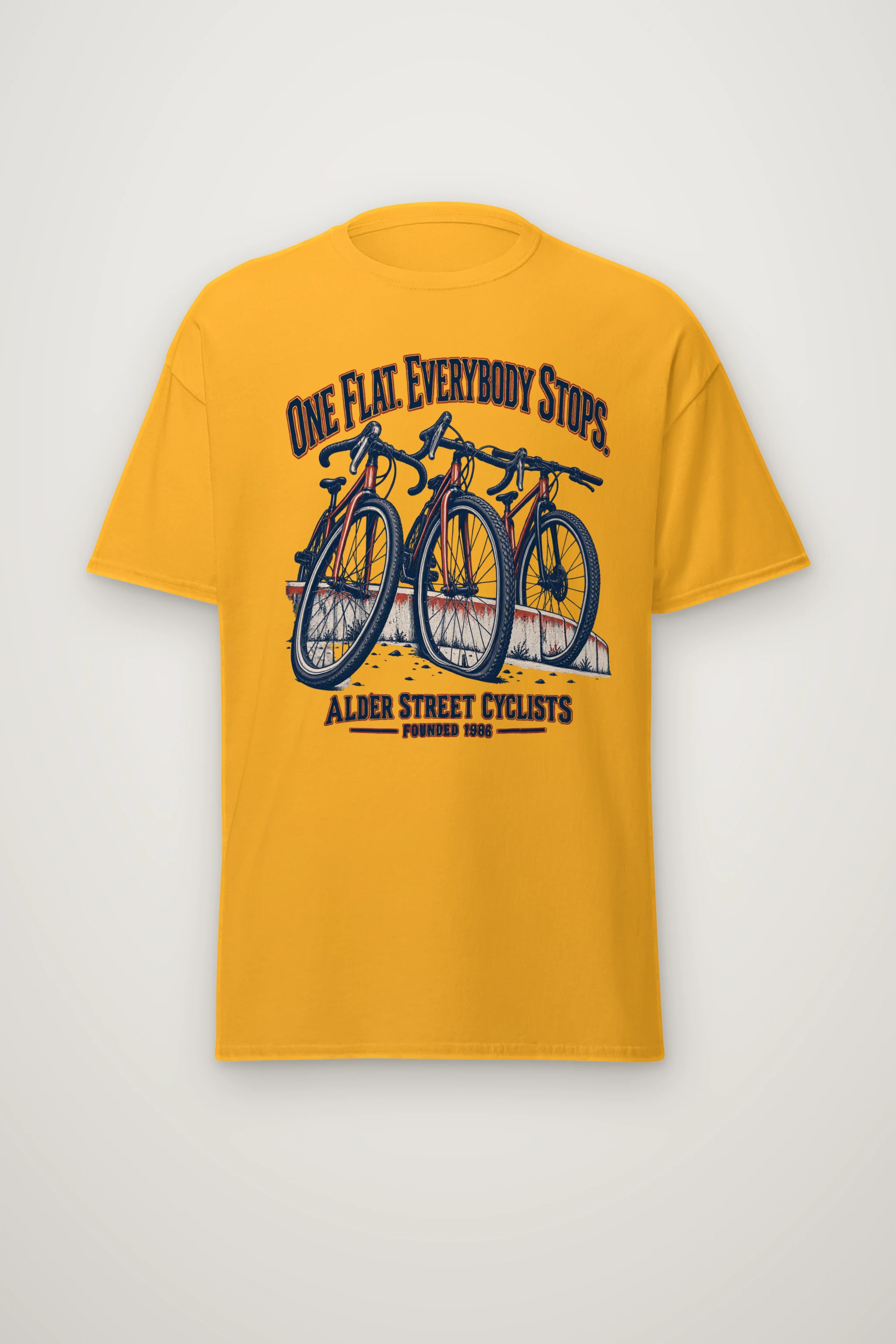 "Everybody Stops" Heavyweight Unisex Crewneck T-shirt