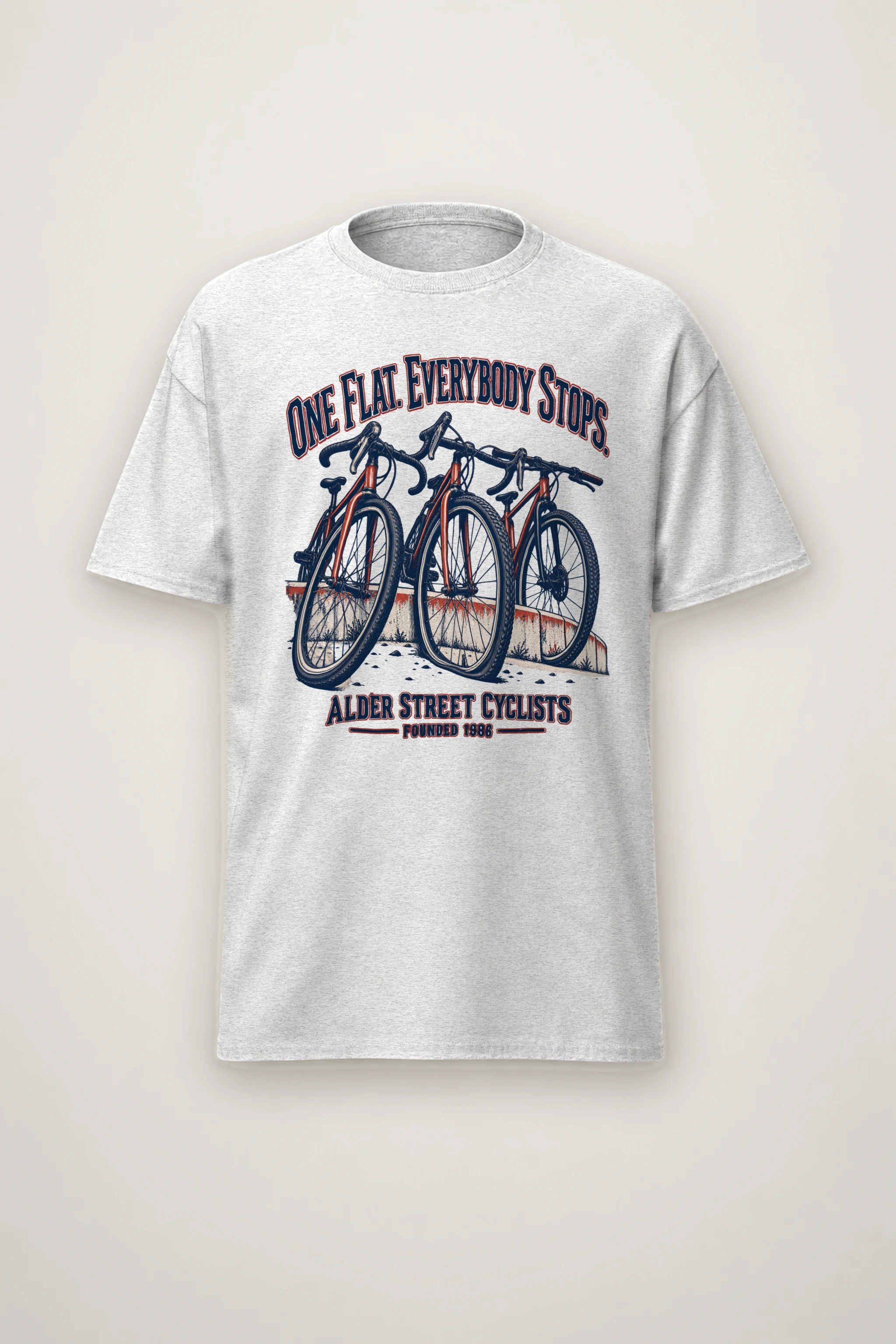 "Everybody Stops" Heavyweight Unisex Crewneck T-shirt