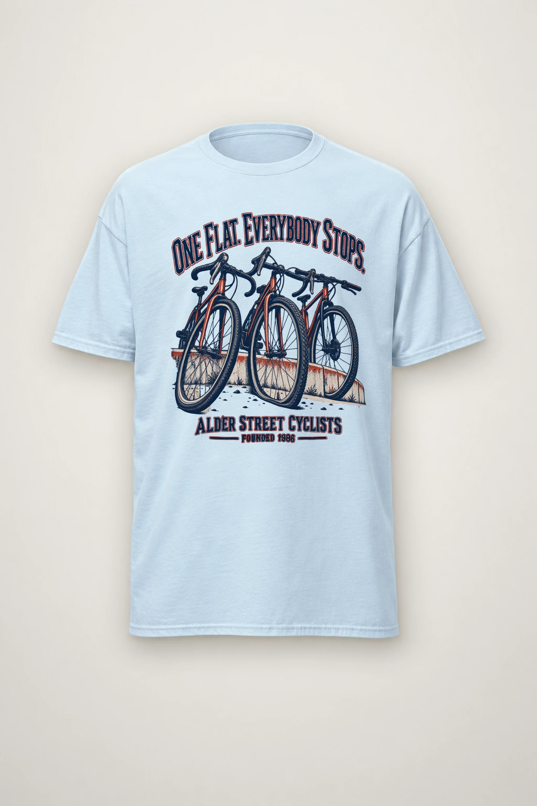 "Everybody Stops" Heavyweight Unisex Crewneck T-shirt