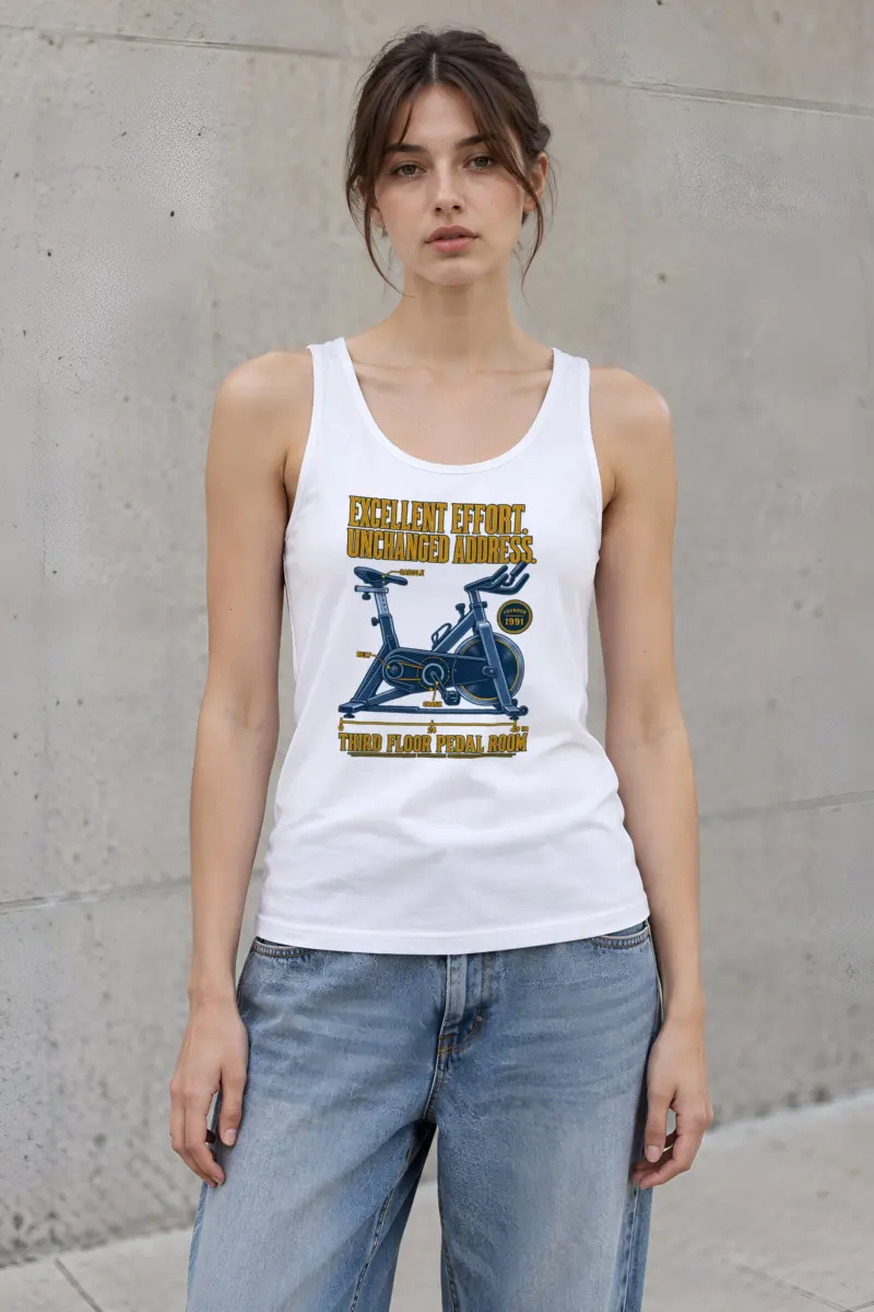 "Excellent Effort Unchanged Address" Unisex Jersey Tank