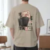 "Expanded Suitcase" Men's Oversized Heavyweight Crewneck T-Shirt