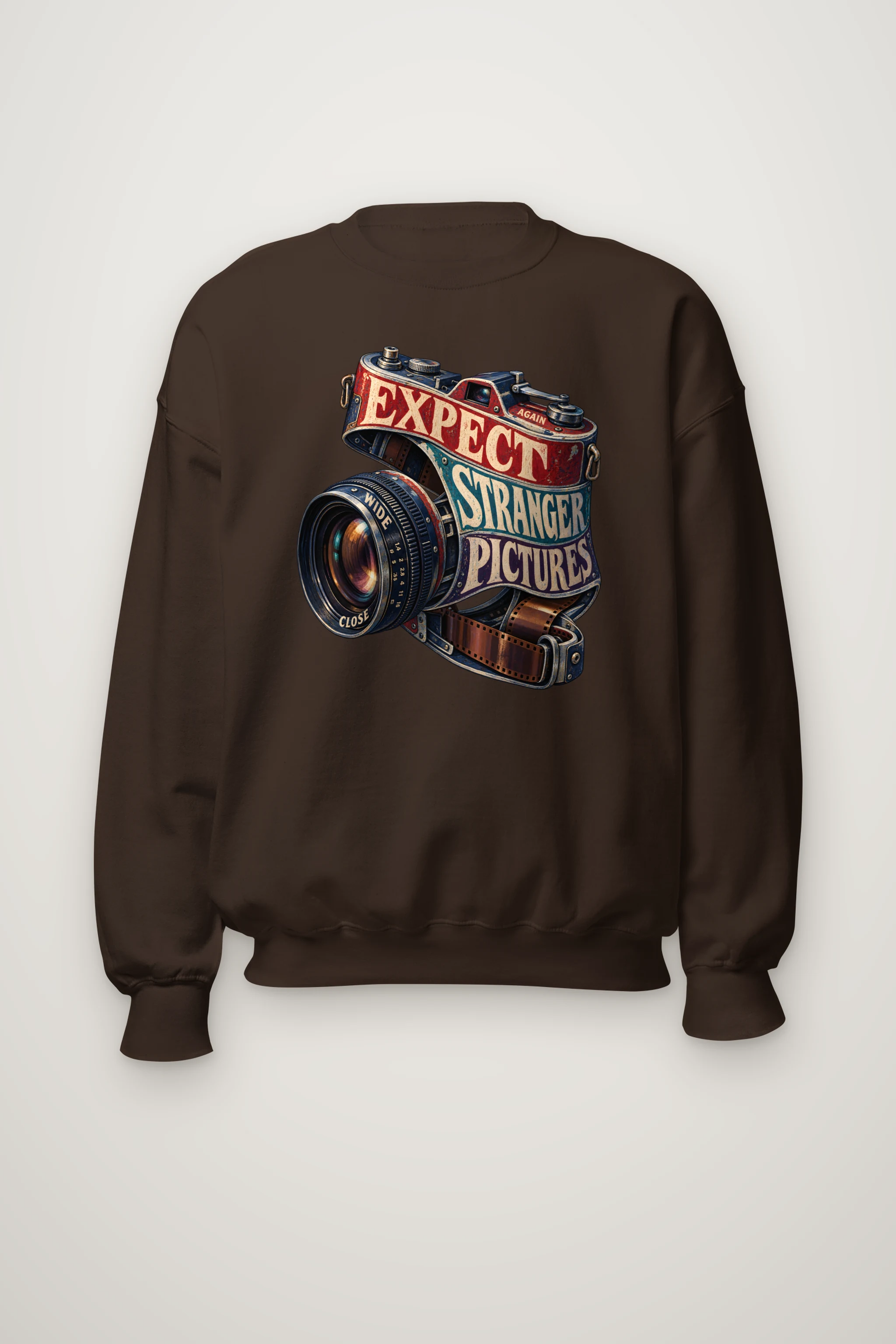 "Expect Stranger Pictures" Heavy Blend Unisex Crewneck Sweatshirt