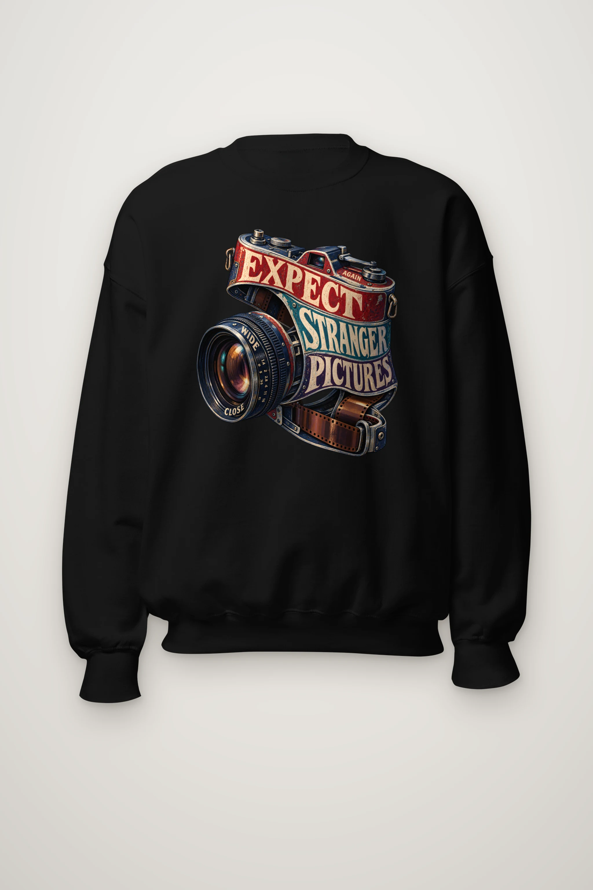 "Expect Stranger Pictures" Heavy Blend Unisex Crewneck Sweatshirt