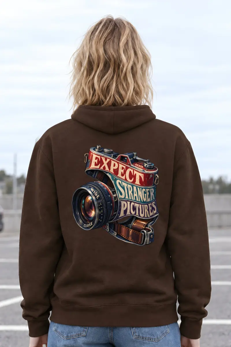 "Expect Stranger Pictures" Heavy Blend Unisex Pullover Hoodie