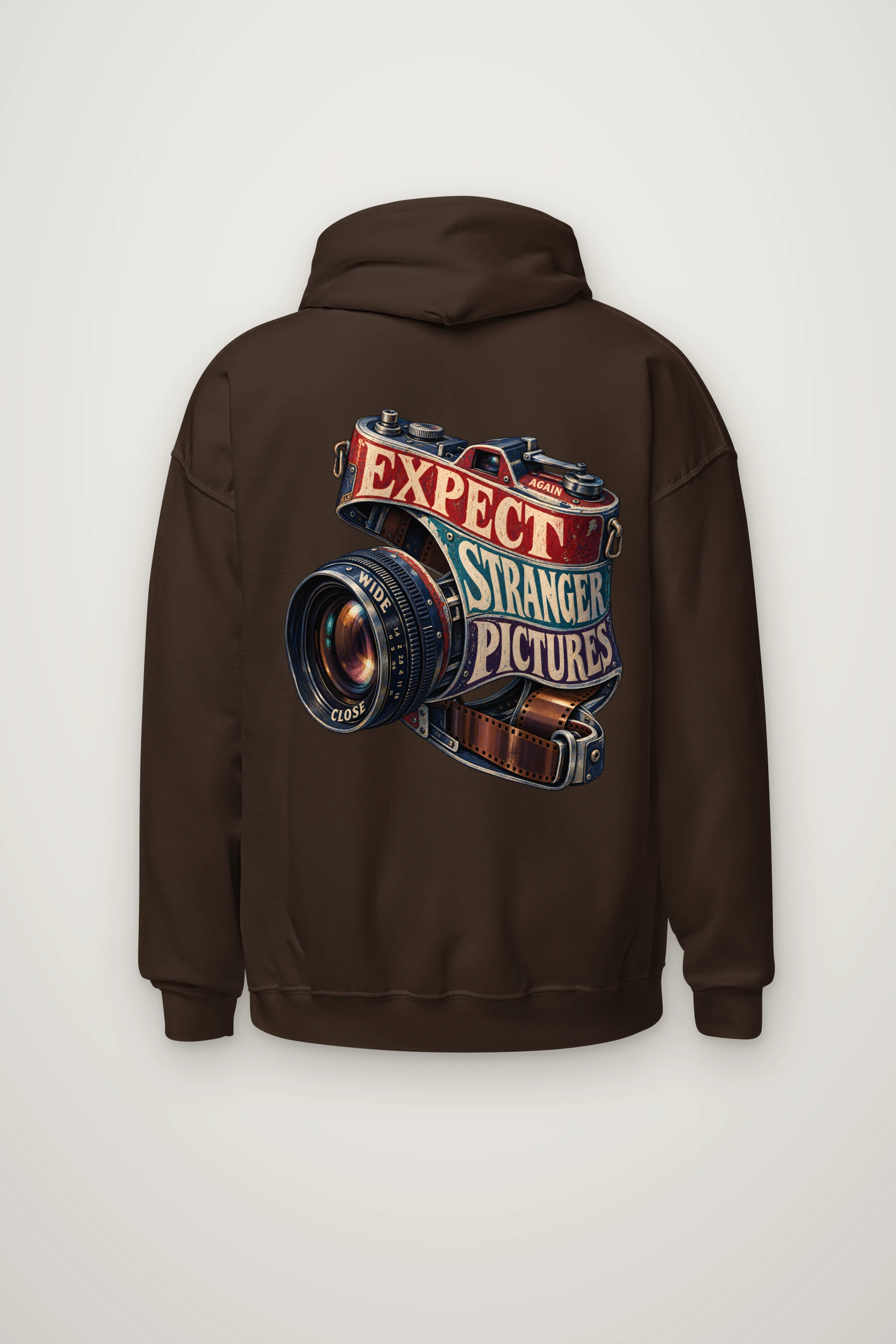 "Expect Stranger Pictures" Heavy Blend Unisex Pullover Hoodie