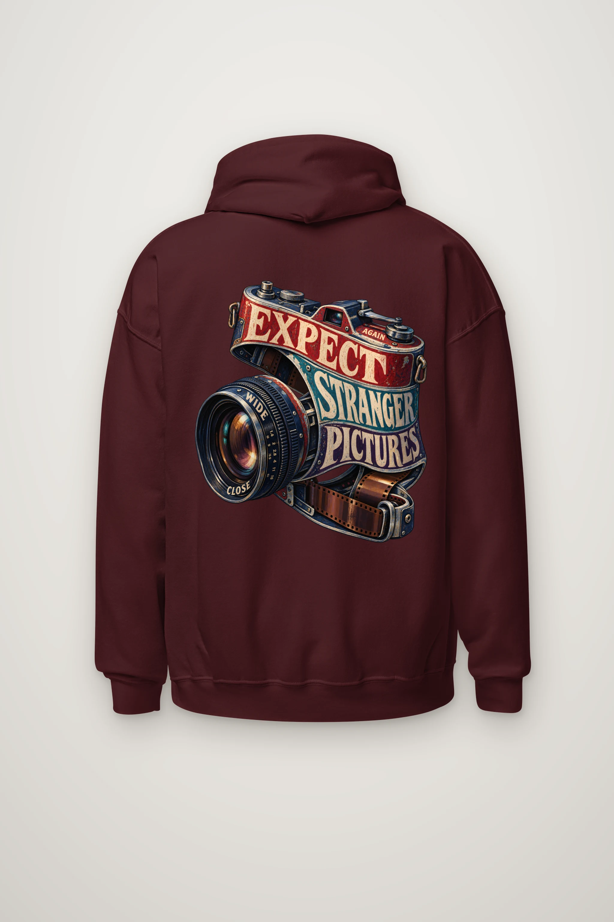 "Expect Stranger Pictures" Heavy Blend Unisex Pullover Hoodie