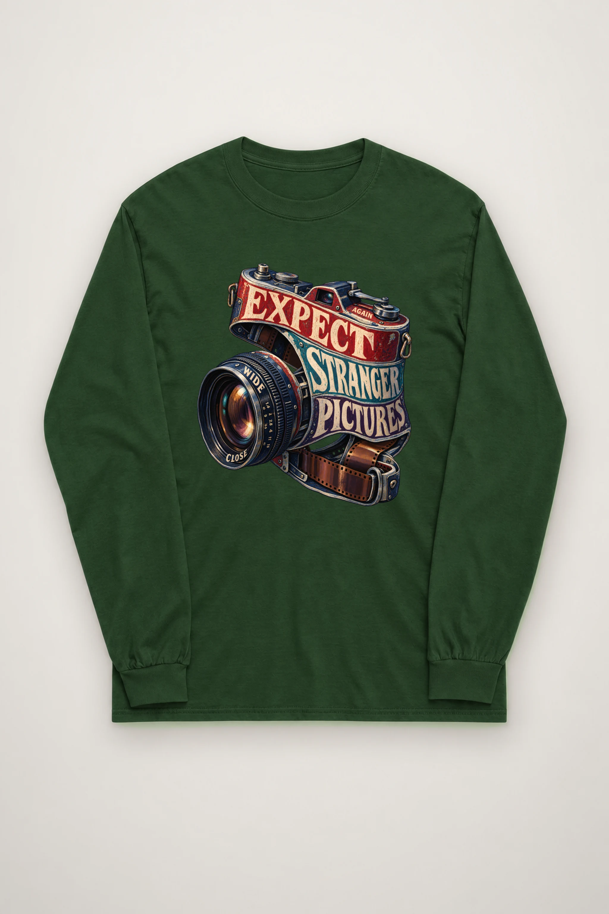 "Expect Stranger Pictures" Unisex Longsleeve T-shirt