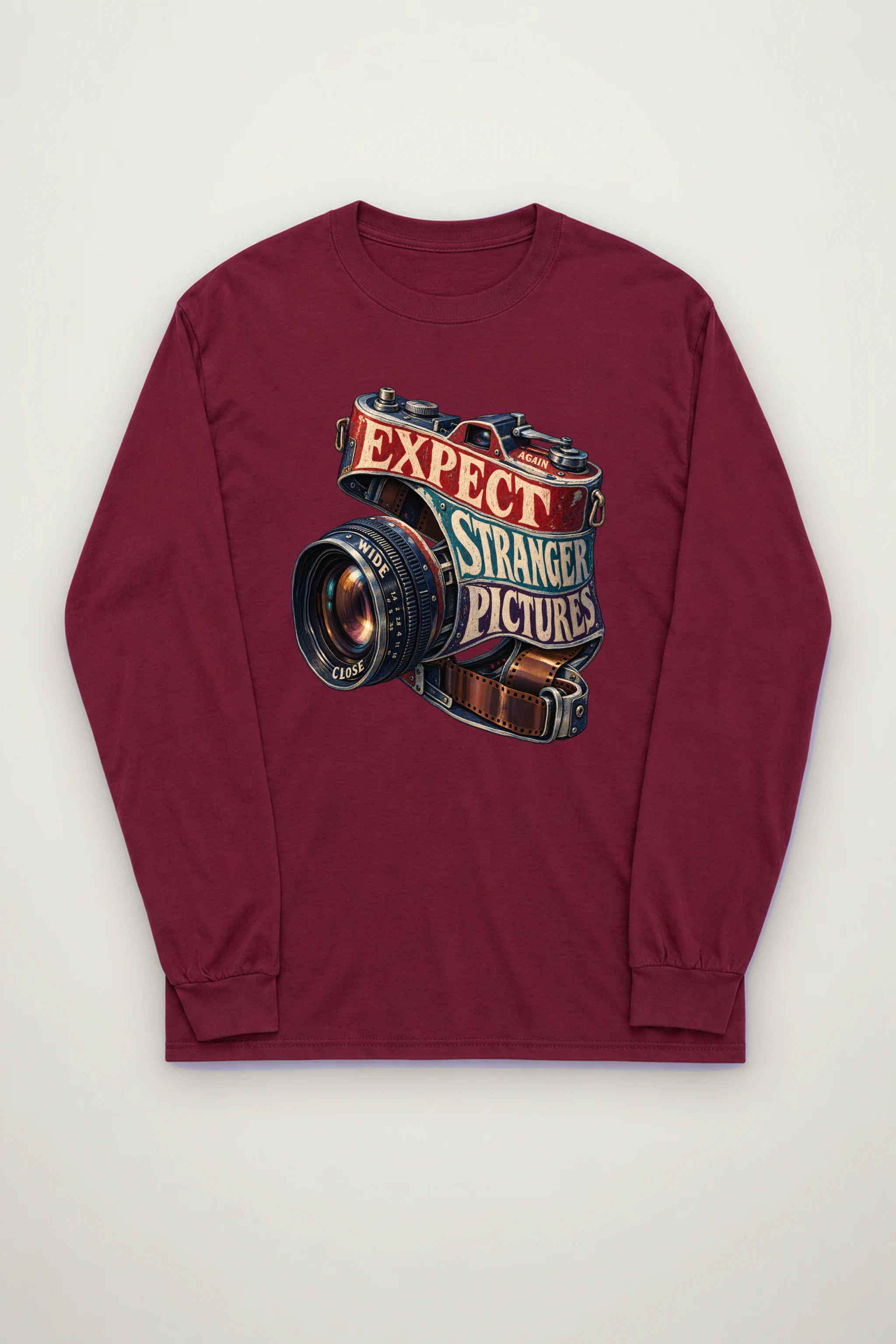 "Expect Stranger Pictures" Unisex Longsleeve T-shirt