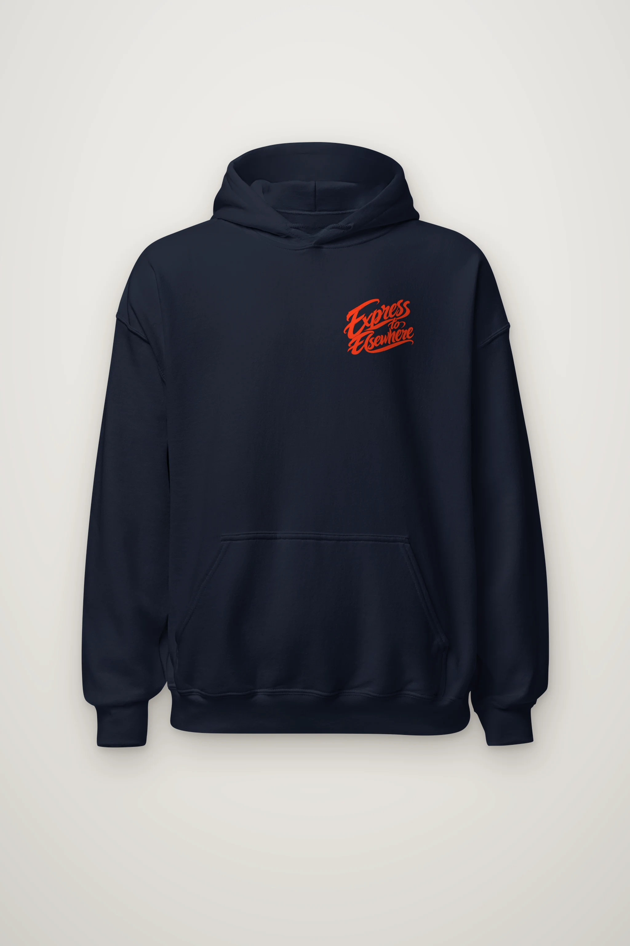 "Express to Elsewhere" Heavy Blend Unisex Pullover Hoodie
