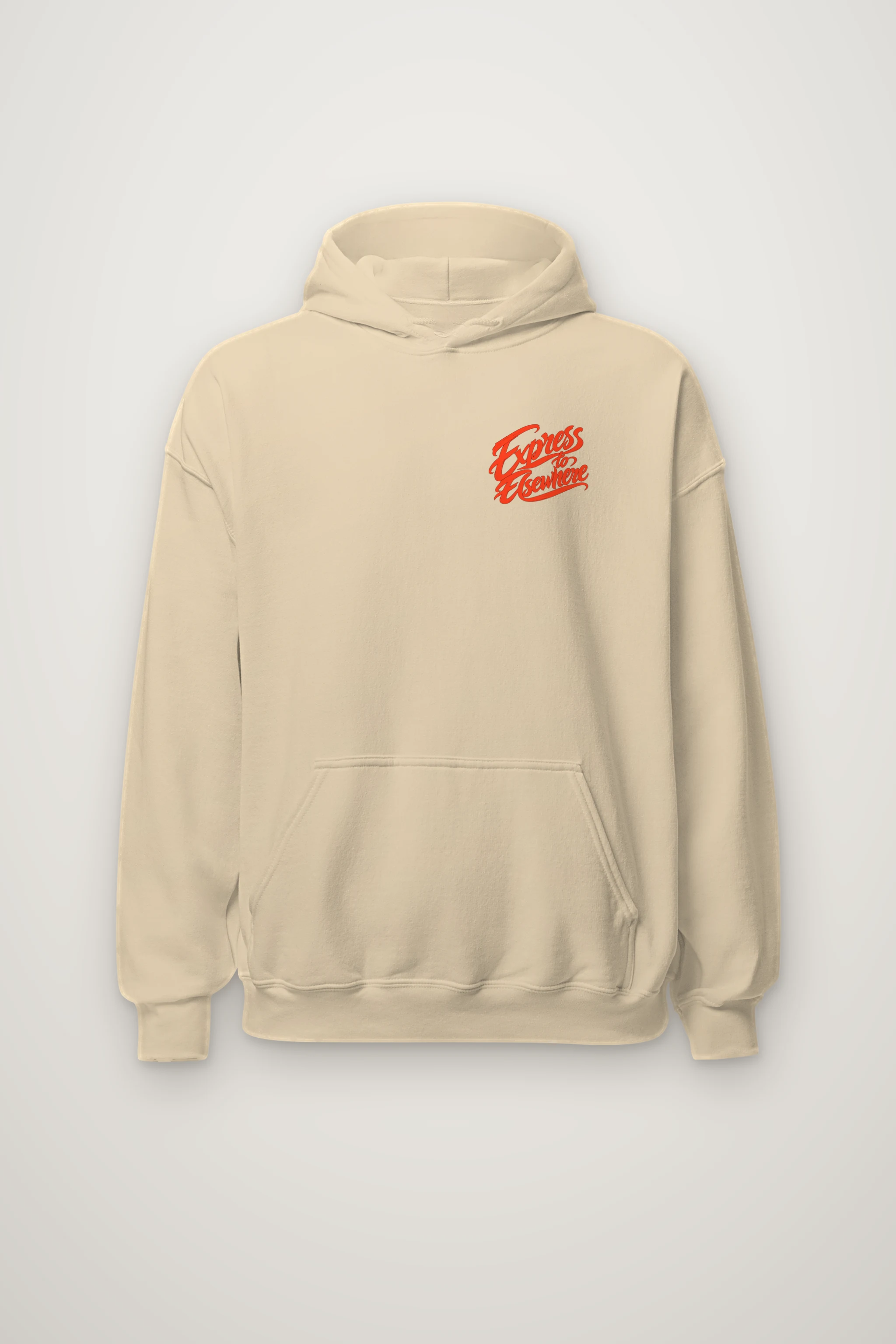 "Express to Elsewhere" Heavy Blend Unisex Pullover Hoodie