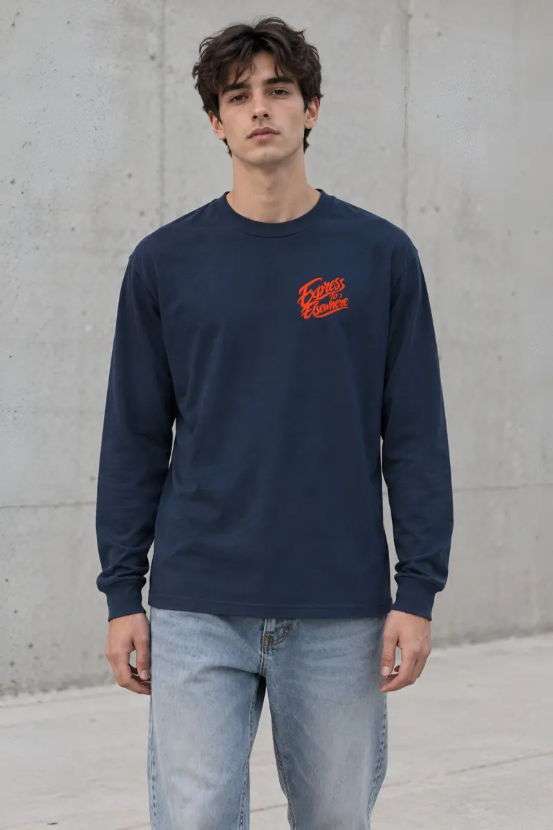 "Express to Elsewhere" Unisex Longsleeve T-shirt