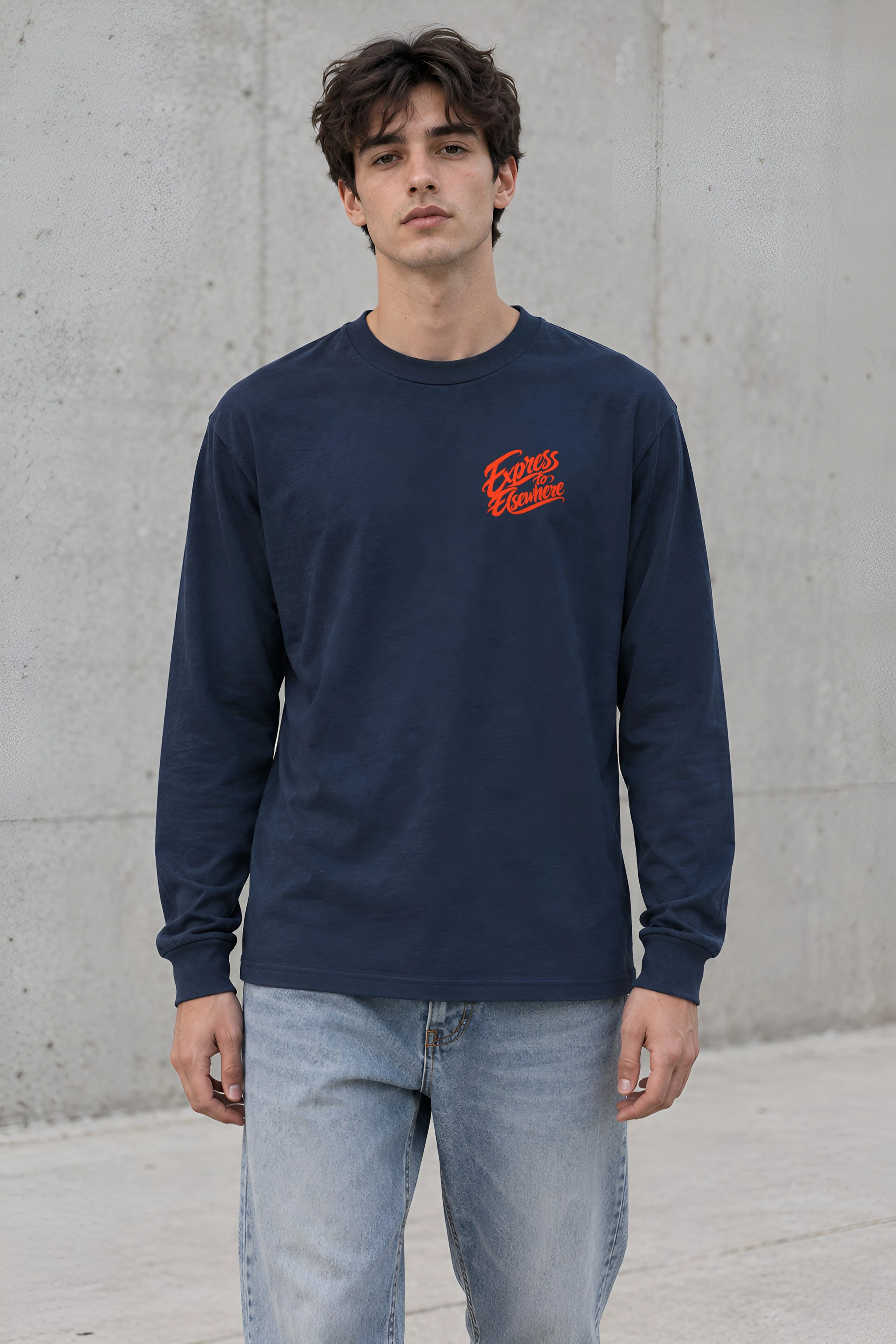 "Express to Elsewhere" Unisex Longsleeve T-shirt