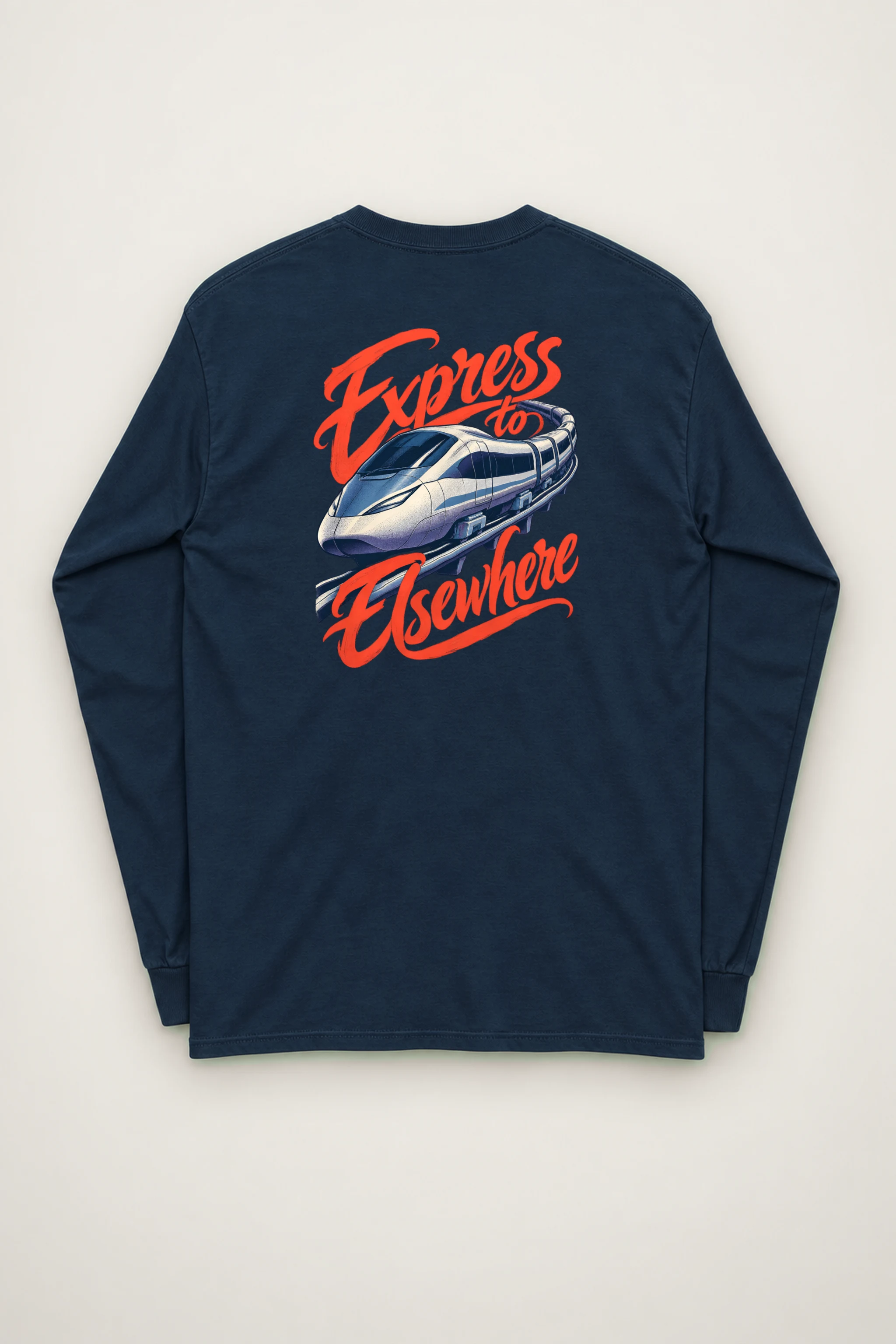 "Express to Elsewhere" Unisex Longsleeve T-shirt