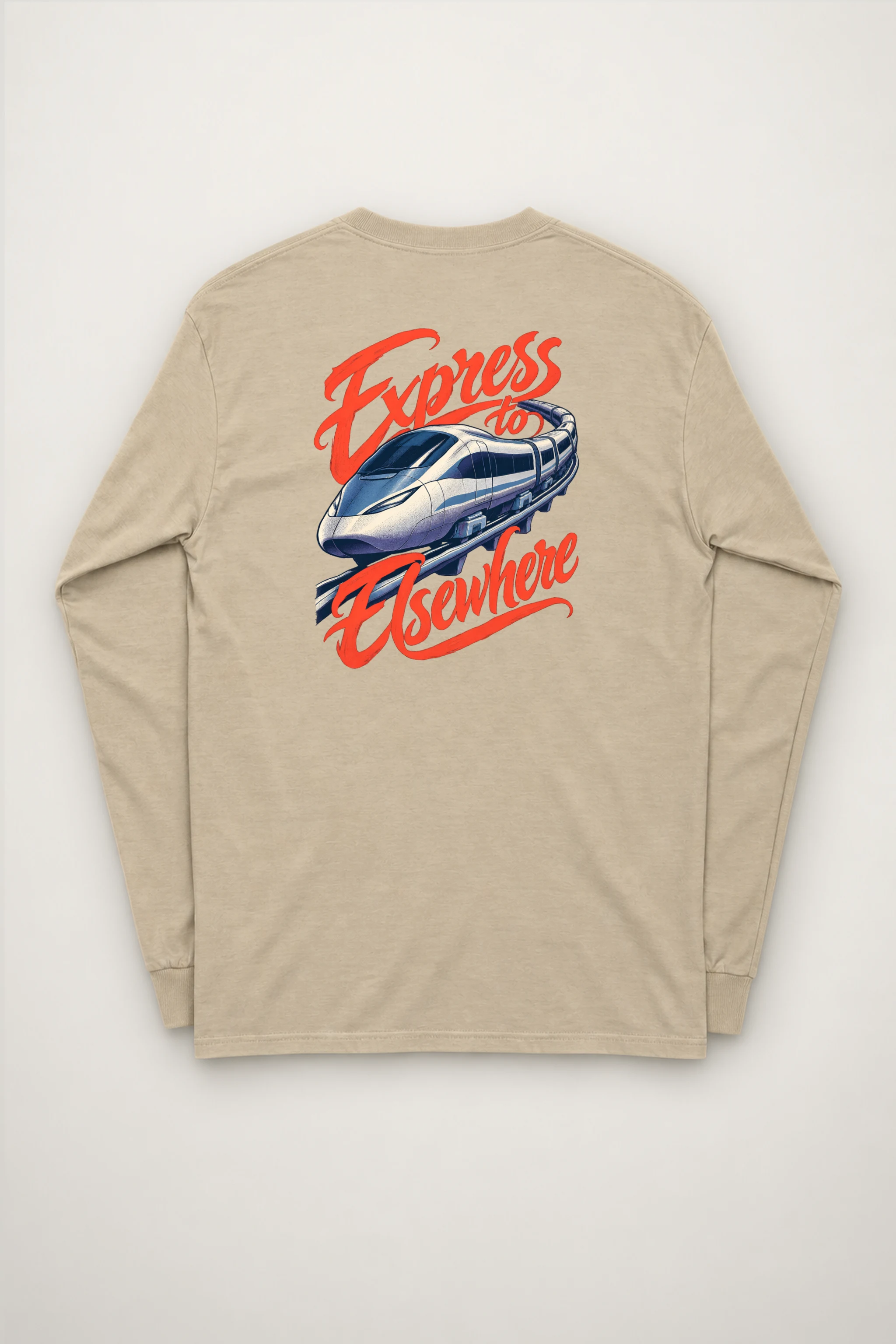 "Express to Elsewhere" Unisex Longsleeve T-shirt
