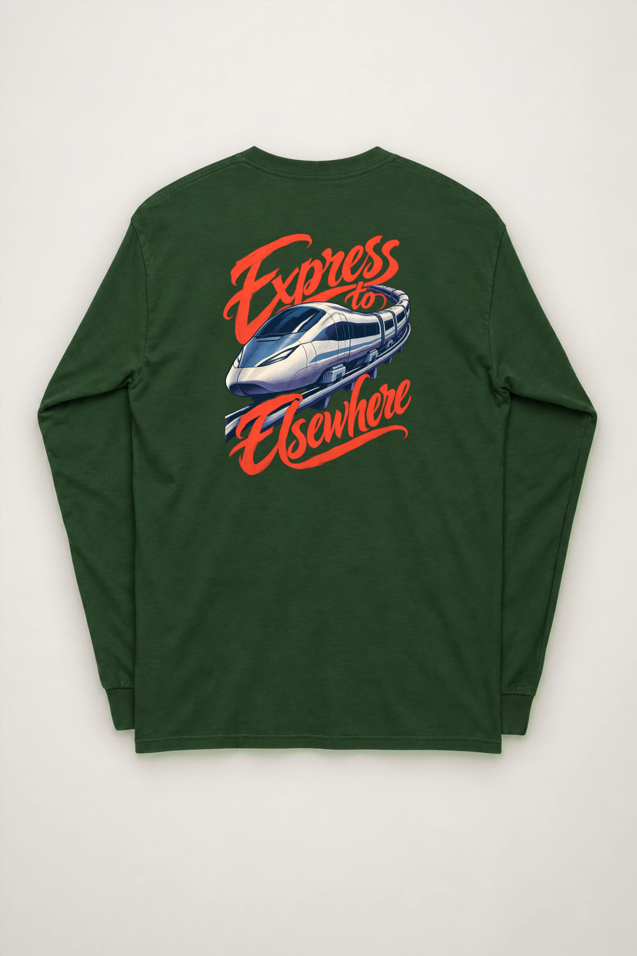 "Express to Elsewhere" Unisex Longsleeve T-shirt
