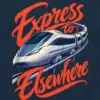 "Express to Elsewhere" Unisex Longsleeve T-shirt