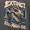 "Extinct. Still Making News." Heavy Blend Unisex Pullover Hoodie